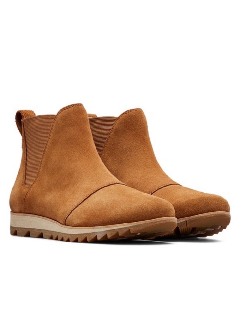 Sorel Harlow Chelsea Boots - Suede Camel